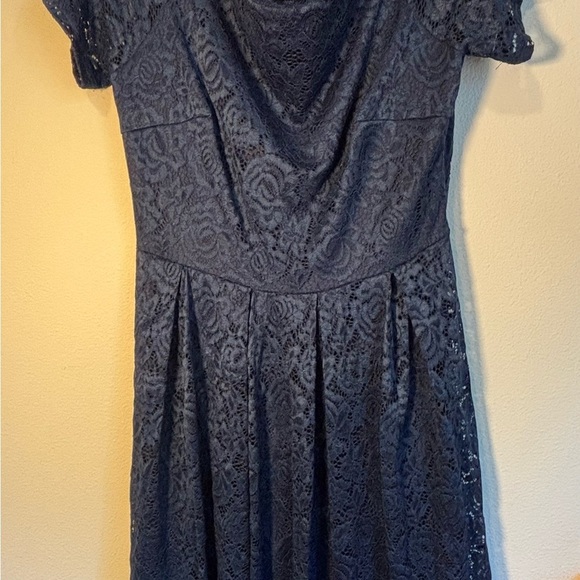 tell tales Dresses & Skirts - Chic Navy Lace Dress